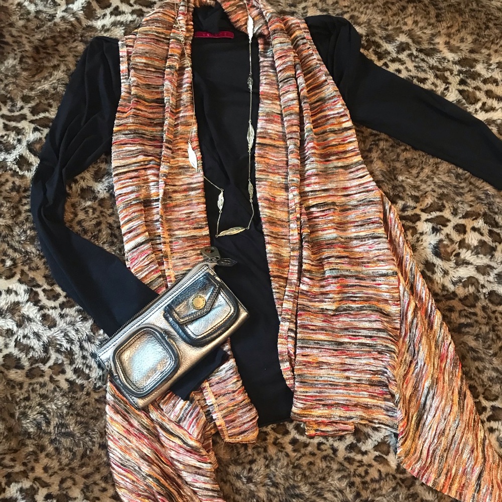 ❣️Last Chance Sale❣️Open front multi colored vest